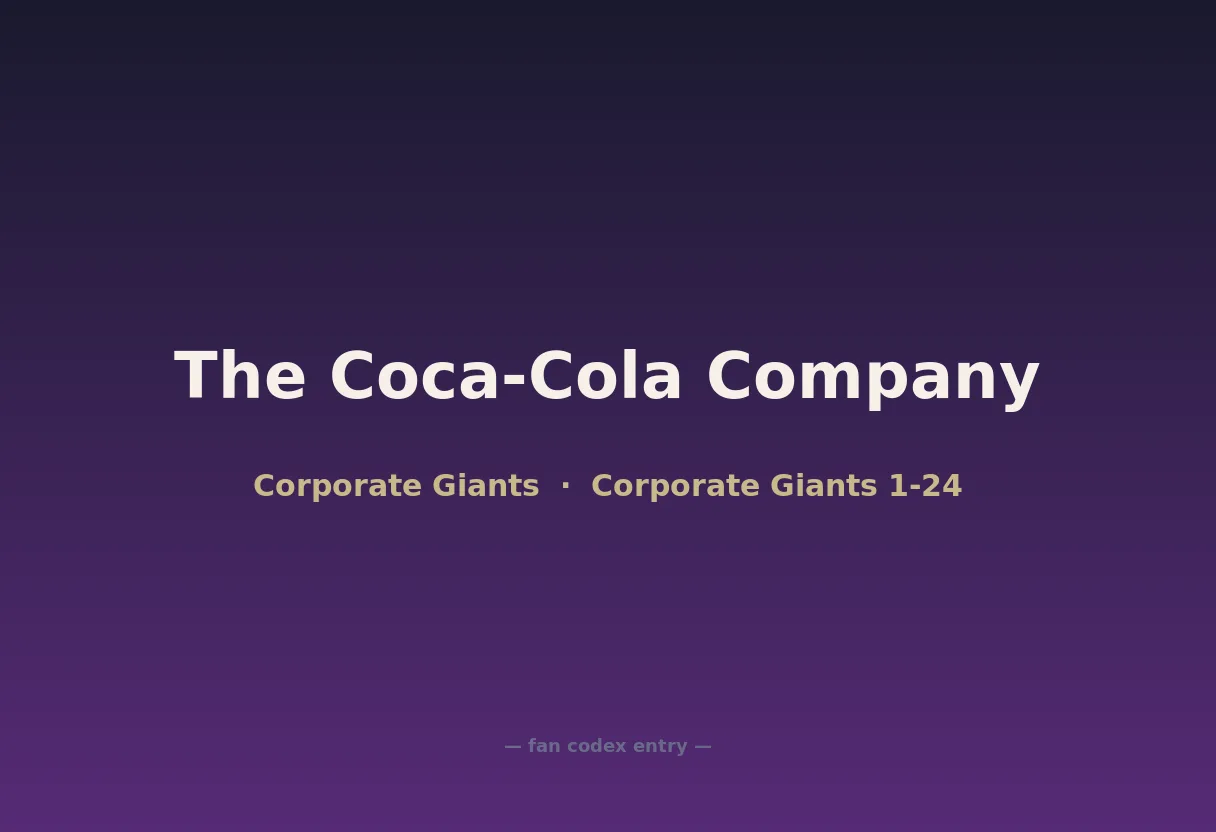 The Coca-Cola Company