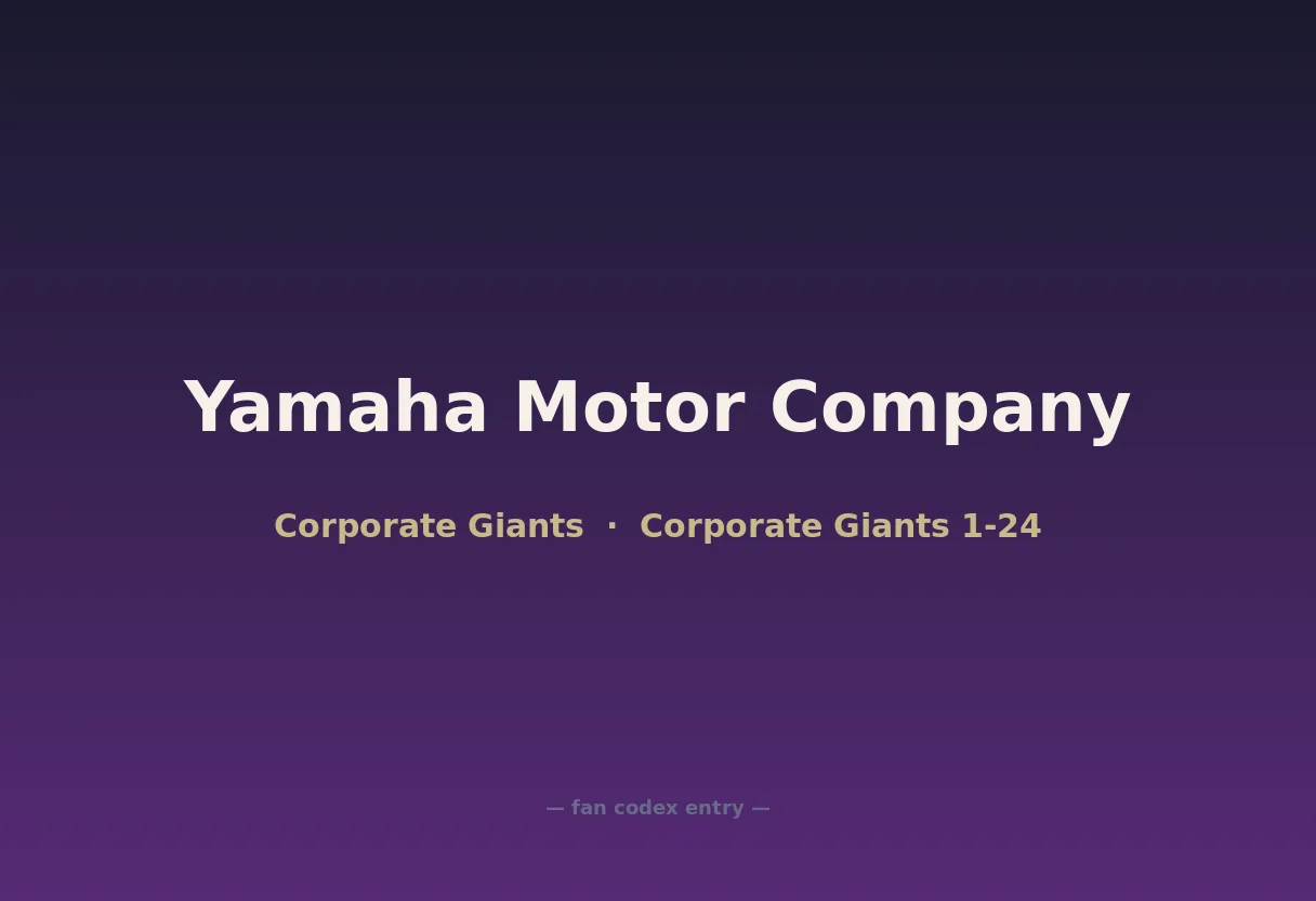Yamaha Motor Company